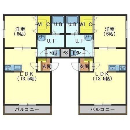 セゾンクレールAoyagi2の物件間取画像